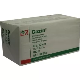 GAZIN Gaza komp.10x10 cm nesterilna 16-kratna operacija 100 kom