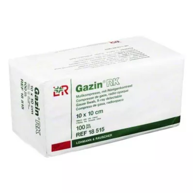 GAZIN Gaza komp.10x10 cm nesterilna 16-struka RK, 100 kom GAZIN Gaza komp.10x10 cm nesterilna 16-struka RK, 100 kom