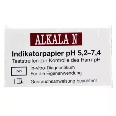 ALKALA N pH indikator papir, 1 kom