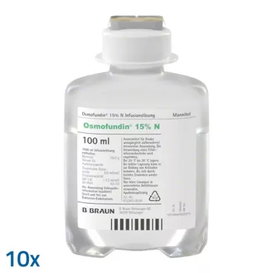 Osmofundin 15% N Ecoflac Pl. otopina za infuziju, 10X100 ml