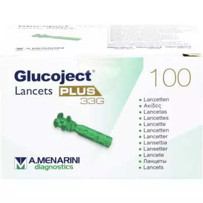 GLUCOJECT Lancete PLUS 33 G, 100 kom