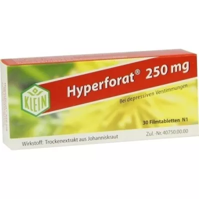 HYPERFORAT 250 mg filmom obložene tablete, 30 kom