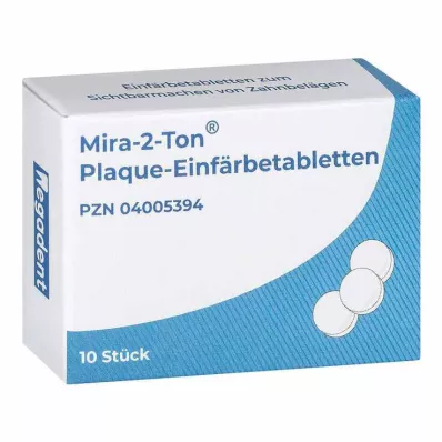 MIRA 2 glinene tablete za bojanje plaka, 10 kom MIRA 2 glinene tablete za bojanje plaka, 10 kom