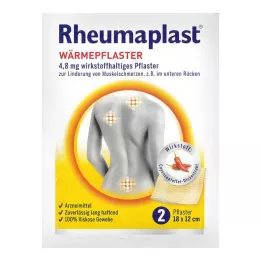 RHEUMAPLAST 4,8 mg ljekoviti flaster, 2 kom
