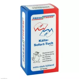PRESSOTHERM Cold Instant krpa, 10 kom