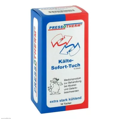 PRESSOTHERM Cold Instant krpa, 10 kom PRESSOTHERM Cold Instant krpa, 10 kom