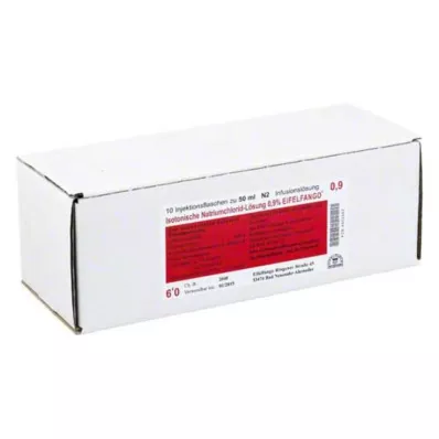 ISOTONISCHE Otopina NaCl 0,9% Eifel fango, 10X50 ml