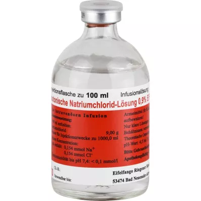 ISOTONISCHE NaCl otopina 0,9% Eifel fango, 20X100 ml