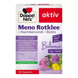 DOPPELHERZ Meno crvena djetelina + ulje noćurka + biotin kapsule, 30 kom