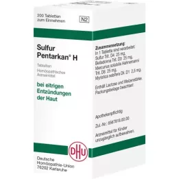 SULFUR PENTARKAN H tablete, 200 kom