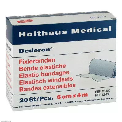 DEDERON Fiksirajući zavoji 6 cmx4 m, 20 kom
