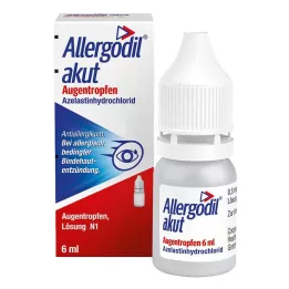 ALLERGODIL akutne kapi za oči, 6 ml