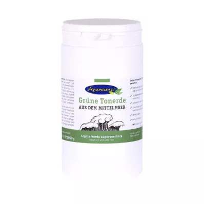 GRÜNE TONERDE Ayursana ekstra fini prah, 1 kg