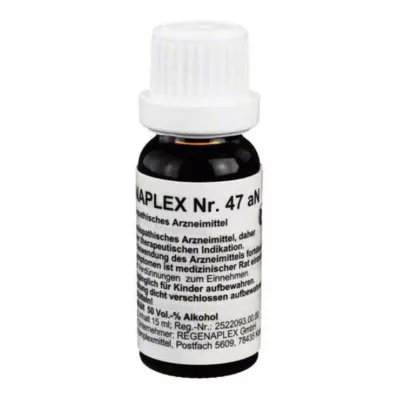 Regenaplex br.47 aN kapi, 15 ml Regenaplex br.47 aN kapi, 15 ml