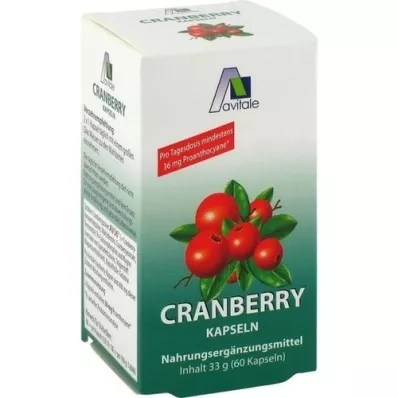 CRANBERRY KAPSELN 400 mg, 60 kom