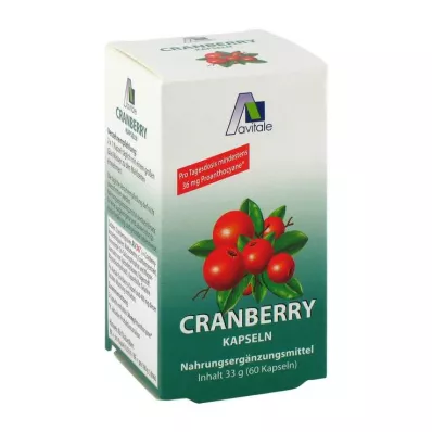 CRANBERRY KAPSELN 400 mg, 60 kom CRANBERRY KAPSELN 400 mg, 60 kom
