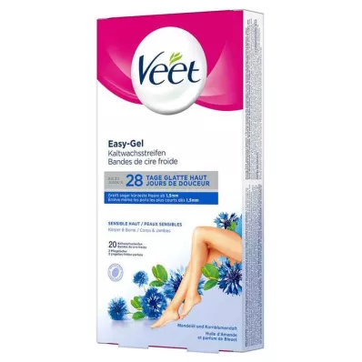 VEET Sensitive trake za uklanjanje dlačica, 10x2 kom