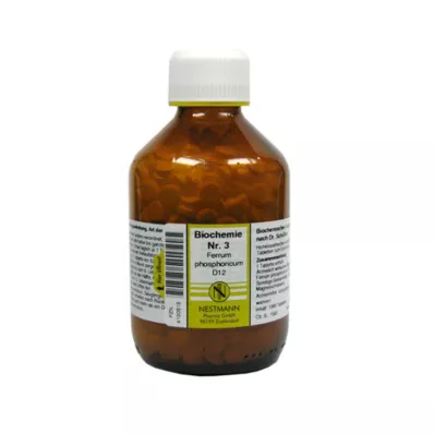 BIOCHEMIE 3 Ferrum phosphoricum D 12 tableta, 1000 kom