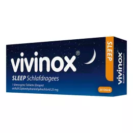 VIVINOX Tablete za spavanje, obložene tablete, 20 kom