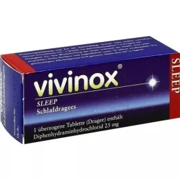 VIVINOX Tablete za spavanje obložene tablete, 50 kom