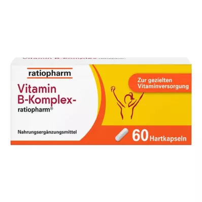 VITAMIN B-KOMPLEX-ratiopharm kapsule, 60 kom VITAMIN B-KOMPLEX-ratiopharm kapsule, 60 kom