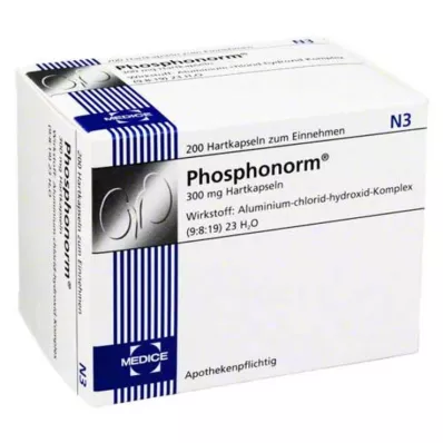 PHOSPHONORM Tvrde kapsule, 200 kom