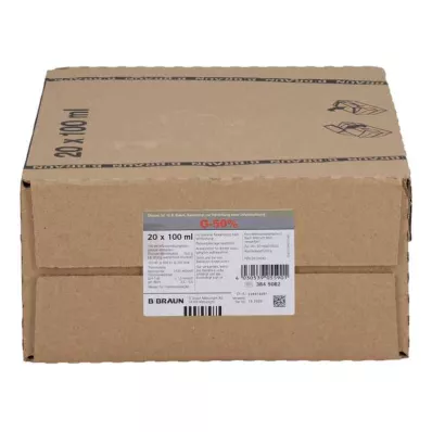 Glukoza 50% B.Braun bočice za injekcije, 20X100 ml Glukoza 50% B.Braun bočice za injekcije, 20X100 ml