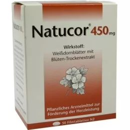 NATUCOR 450 mg filmom obložene tablete, 50 kom