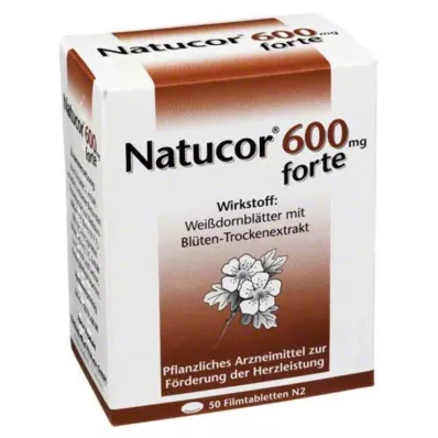 NATUCOR 600 mg forte filmom obložene tablete, 50 kom