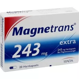 MAGNETRANS extra 243 mg tvrde kapsule, 20 kom