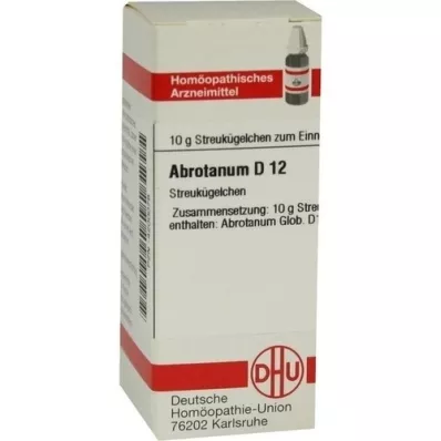 ABROTANUM D 12 globula, 10 g