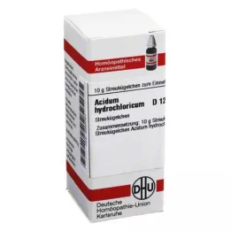 ACIDUM HYDROCHLORICUM D 12 globula, 10 g