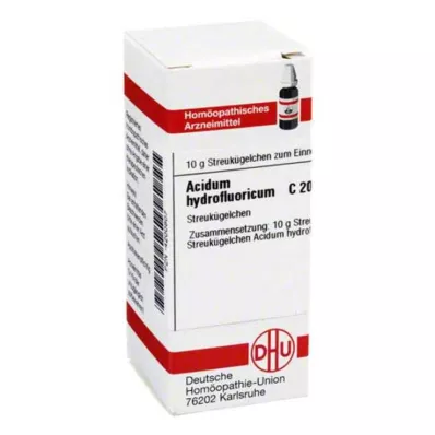 ACIDUM HYDROFLUORICUM C 200 globule, 10 g