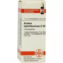 ACIDUM HYDROFLUORICUM D 30 globula, 10 g