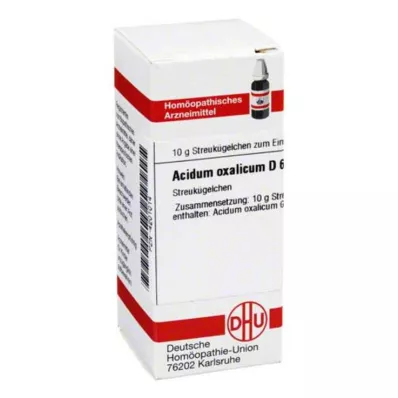 DHU Acidum oxalicum D 6 globula, 10 g