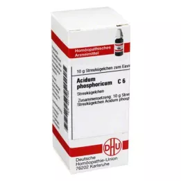 ACIDUM PHOSPHORICUM C 6 globula, 10 g