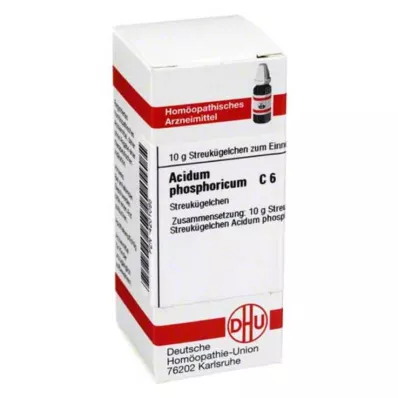 ACIDUM PHOSPHORICUM C 6 globula, 10 g