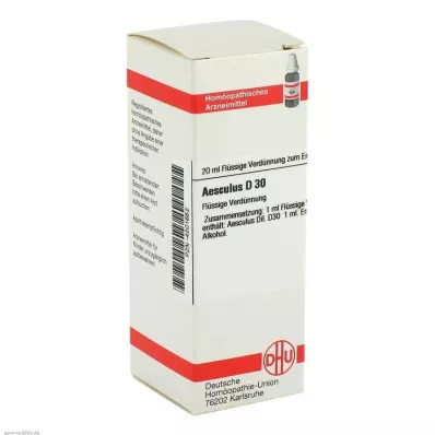 AESCULUS D 30 razrjeđenje, 20 ml