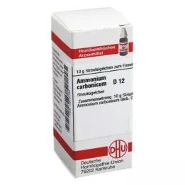 AMMONIUM CARBONICUM D 12 globula, 10 g