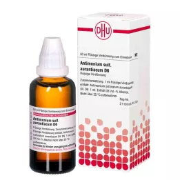 ANTIMONIUM SULFURATUM aurantiacum D 6 razrjeđenje, 50 ml