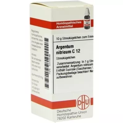 ARGENTUM NITRICUM C 12 globula, 10 g