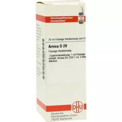 ARNICA D 20 razrjeđenje, 20 ml