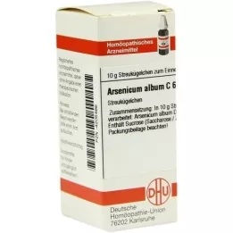 ARSENICUM ALBUM C 6 globula, 10 g