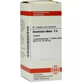 ARSENICUM ALBUM C 6 tableta, 80 kom