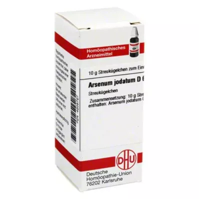 DHU Arsenum jodatum D 6 globula, 10 g DHU Arsenum jodatum D 6 globula, 10 g