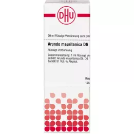 ARUNDO Mauritanica D 6 razrjeđenje, 20 ml