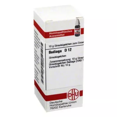 BADIAGA D 12 globula, 10 g