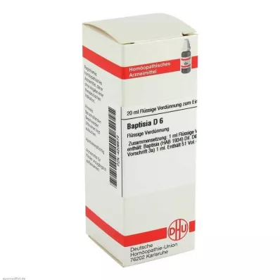 BAPTISIA D 6 Razrjeđenje, 20 ml