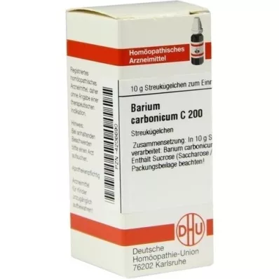 BARIUM CARBONICUM C 200 globule, 10 g