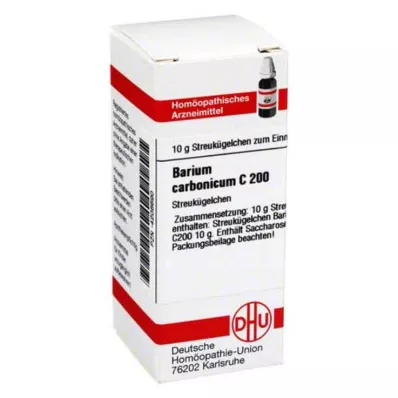 DHU Barium carbonicum C 200 globule, 10 g DHU Barium carbonicum C 200 globule, 10 g